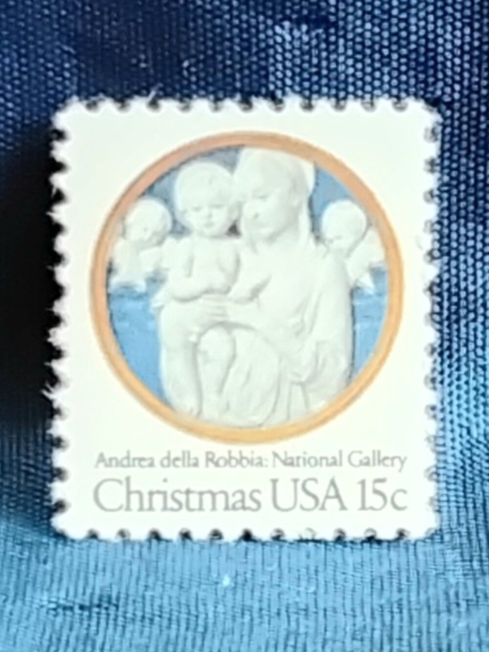 Uncirculated USA 1978 Christmas Andrea Della Robbia 15 Cent Stamp!!